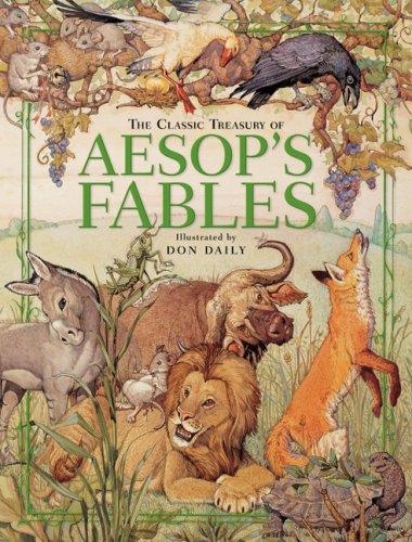 Cover of The Classic Treasury of Aesop's Fables