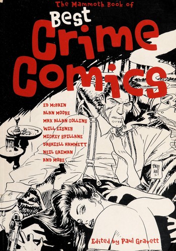 Cover of The mammoth book of best crime comics