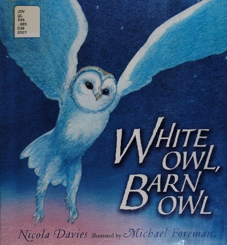 Cover of White owl, barn owl