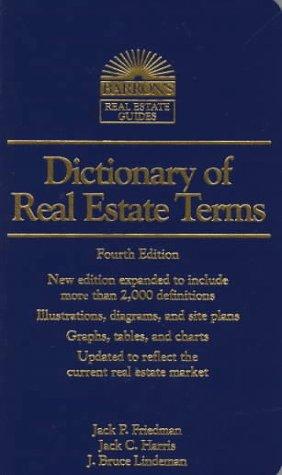 Cover of Dictionary of Real Estate Terms