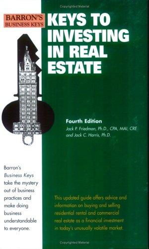 Cover of Keys to Investing in Real Estate
