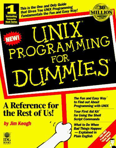 Cover of Unix Programming for Dummies