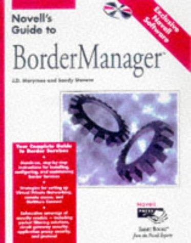 Cover of Novell's guide to BorderManager