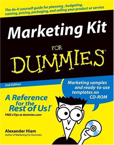 Cover of Marketing Kit for Dummies