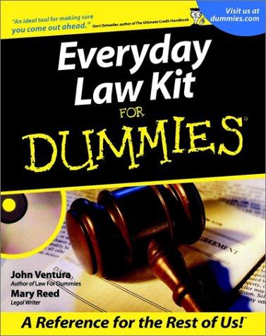 Cover of Everyday law kit for dummies