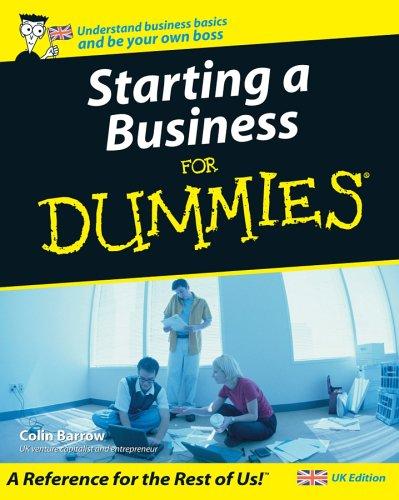 Cover of Starting a Business for Dummies