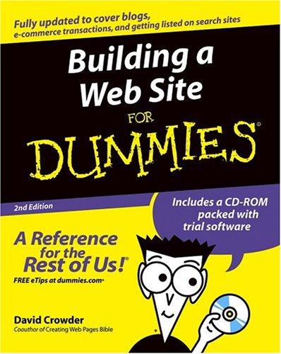 Cover of Building a Web site for dummies