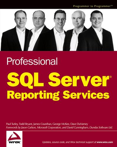 Cover of Professional SQL Server Reporting Services