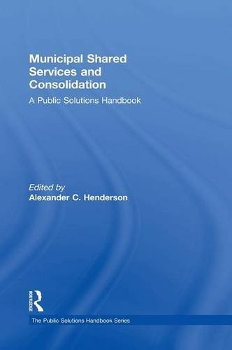 Cover of Municipal Shared Services and Consolidation