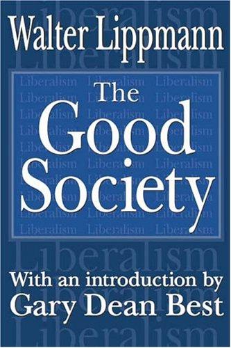 Cover of The good society