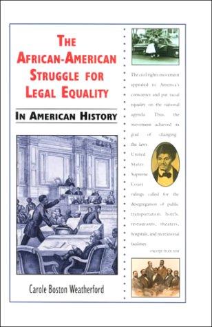 Cover of The African-American struggle for legal equality in American history