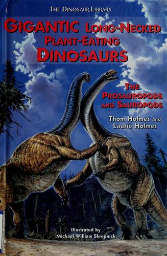 Cover of Gigantic long-necked plant-eating dinosaurs