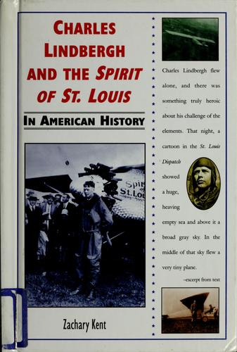 Cover of Charles Lindbergh and the Spirit of St. Louis in American history