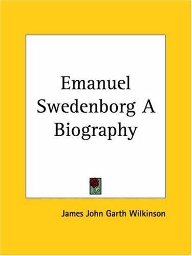 Cover of Emanuel Swedenborg A Biography