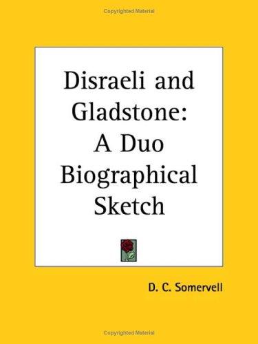 Cover of Disraeli and Gladstone