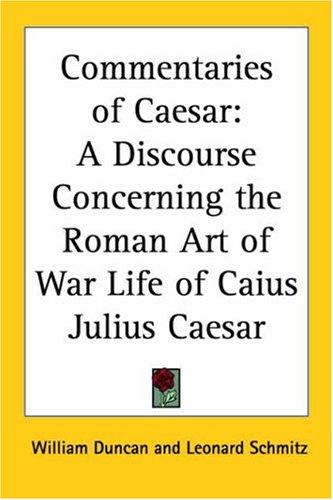 Cover of Commentaries of Caesar