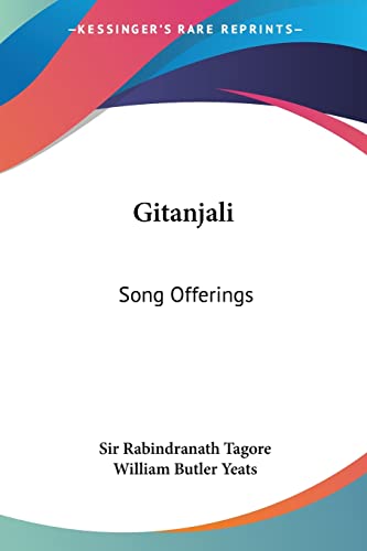 Cover of Gitanjali: Song Offerings