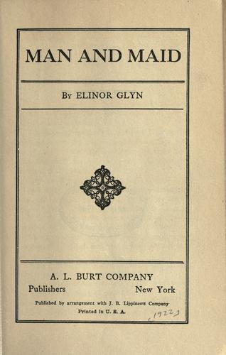Cover of Man and Maid