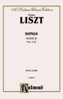 Cover of Songs