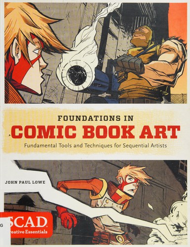 Cover of Foundations in comic book art