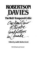 Cover of The well-tempered critic