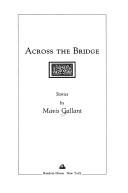 Cover of Across the bridge