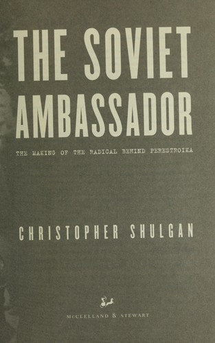 Cover of The Soviet ambassador
