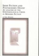 Cover of Irish fiction and postmodern doubt