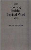 Cover of Coleridge and the inspired word