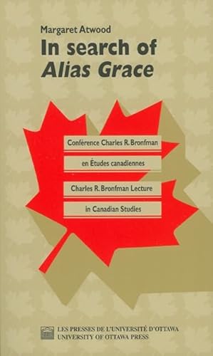 Cover of In search of Alias Grace