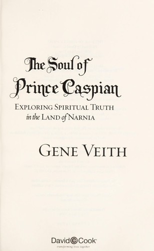 Cover of The soul of Prince Caspian