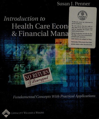 Cover of Introduction to health care economics & financial management