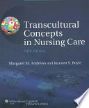 Cover of Transcultural Concepts in Nursing Care