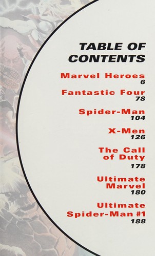 Cover of Ultimate Marvel Encyclopedia Vol. 1