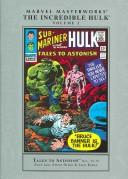 Cover of Marvel Masterworks: The Incredible Hulk, Vol. 2