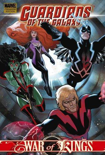 Cover of Guardians of the Galaxy. War of kings