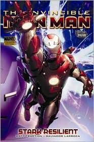 Cover of The Invincible Iron Man, Volume 5: Stark Resilient, Book 1