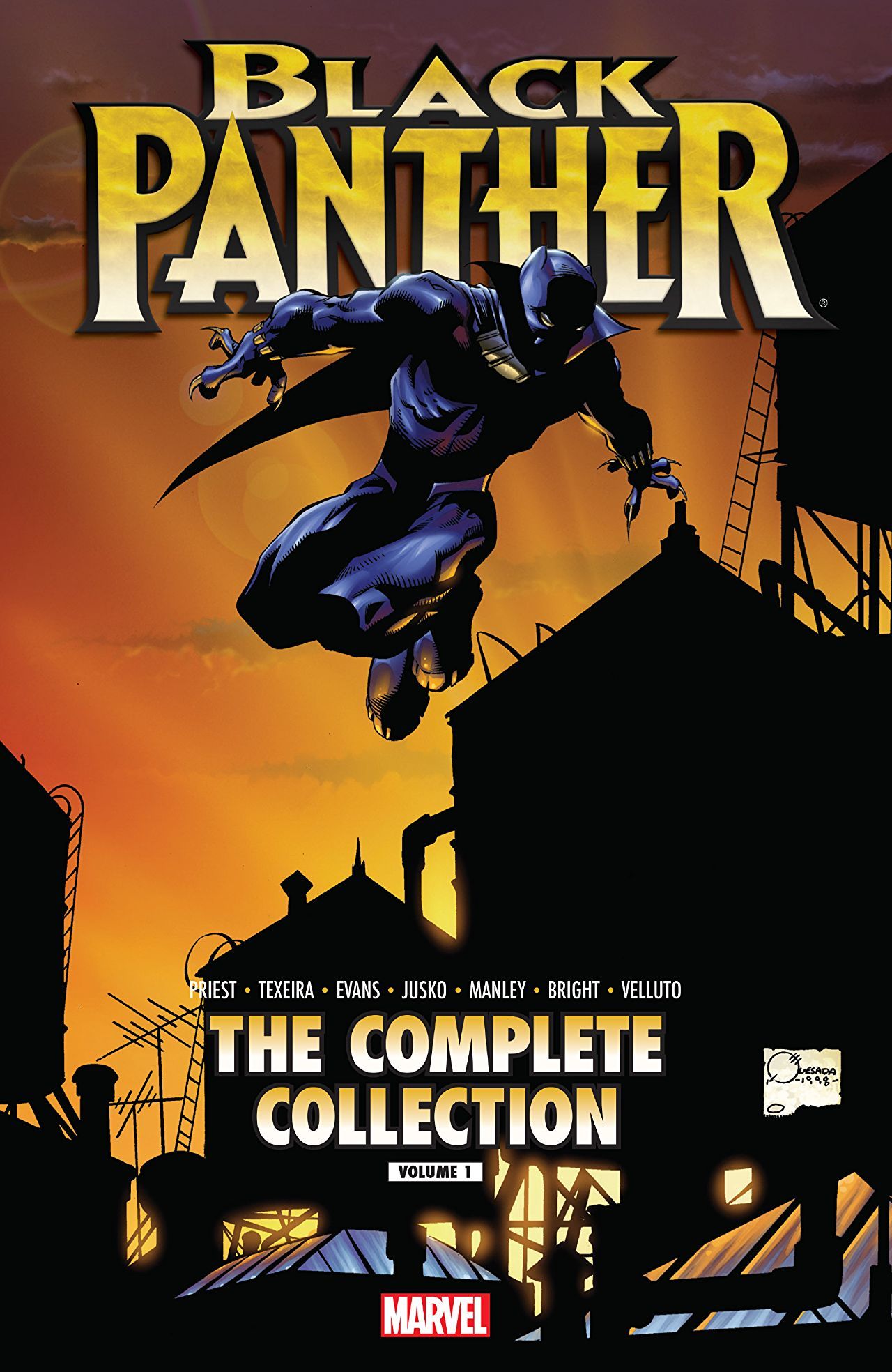 Cover of Black Panther by Christopher Priest: The Complete Collection, Vol. 1