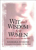 Cover of Wit and Wisdom for Women