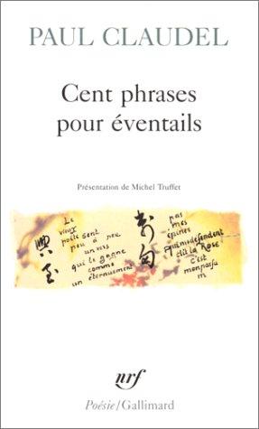 Cover of Cent Phrases pour Eventails