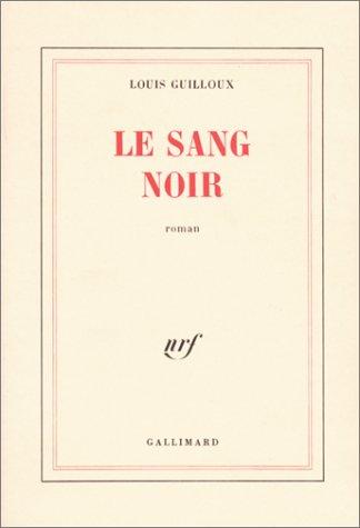 Cover of Le sang noir
