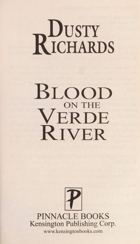 Cover of Blood on the Verde river