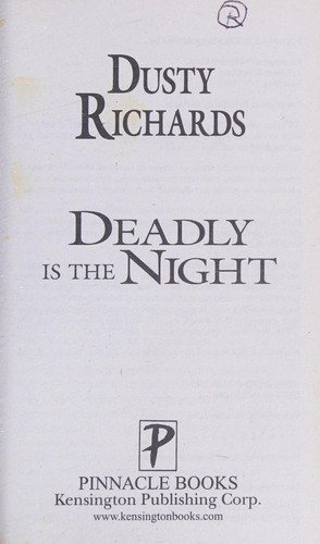 Cover of Deadly is the night