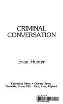 Cover of Criminal Conversation