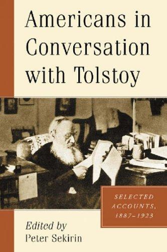 Cover of Americans in Conversation with Tolstoy