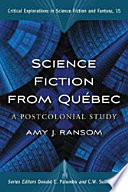 Cover of Science fiction from Québec