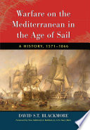 Cover of Warfare on the Mediterranean in the Age of Sail