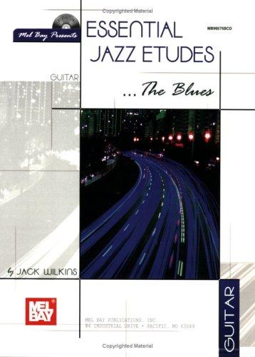 Cover of Mel Bay Essential Jazz Etudes... The Blues for Guitar