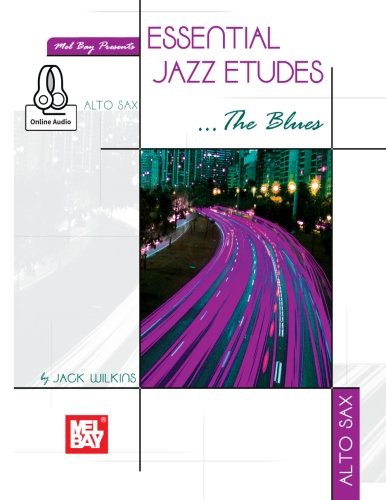 Cover of Essential Jazz Etudes..The Blues - Alto Sax