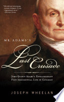 Cover of Mr. Adams's Last Crusade
